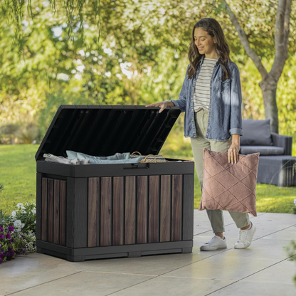 Keter Signature Kentwood 190L Outdoor Garden Storage Box